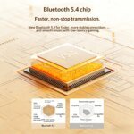 Bluetooth 5.4 Wireless Earbuds Semi-in-ear TWS Earphones Design Endurance Battery Mic Ideal Companion for Active Lifestyles - Image 2