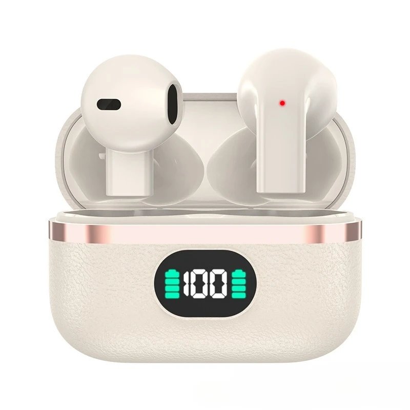 Bluetooth 5.4 Wireless Earbuds Semi-in-ear TWS Earphones Design Endurance Battery Mic Ideal Companion for Active Lifestyles