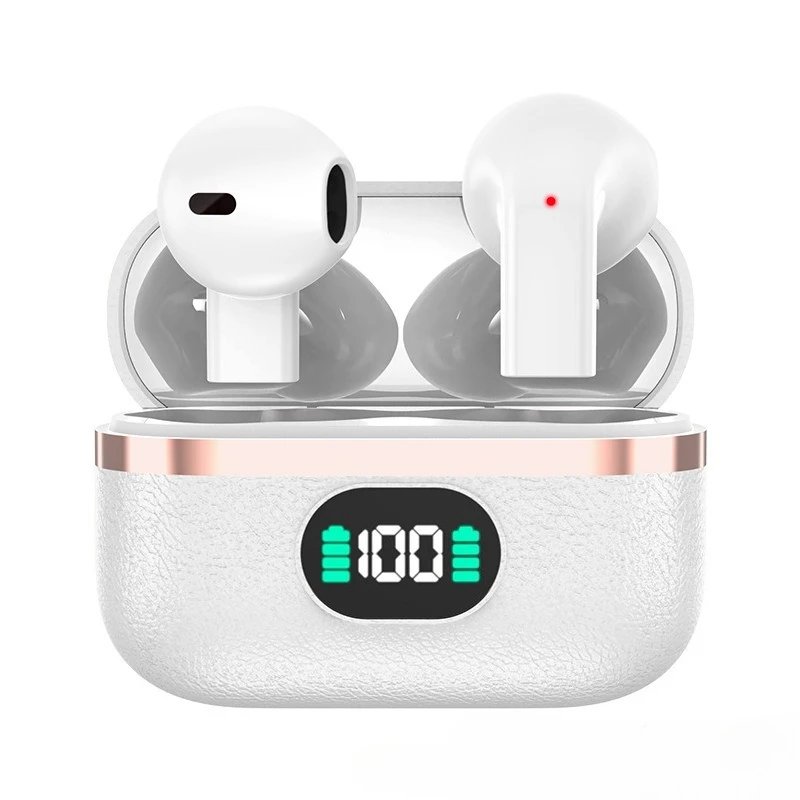 Bluetooth 5.4 Wireless Earbuds Semi-in-ear TWS Earphones Design Endurance Battery Mic Ideal Companion for Active Lifestyles