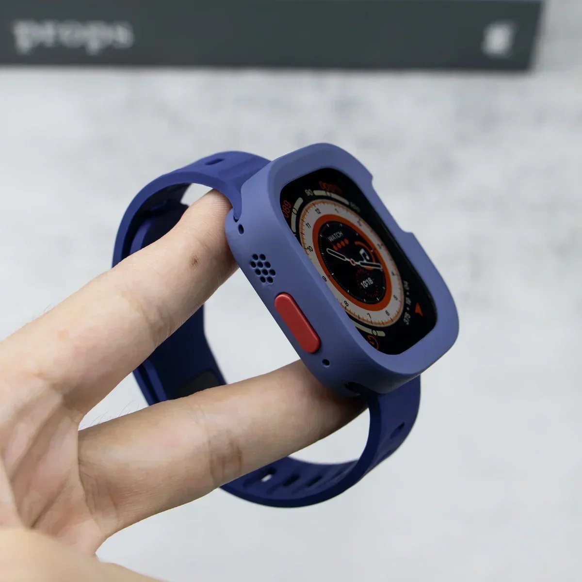 Silicone Case+Strap  For Apple Watch Series 11 9 45mm Band 8 7 41mm SE3 6 5 4 44mm 40mm Rubber correa Strap iwatch Ultra 3 49mm