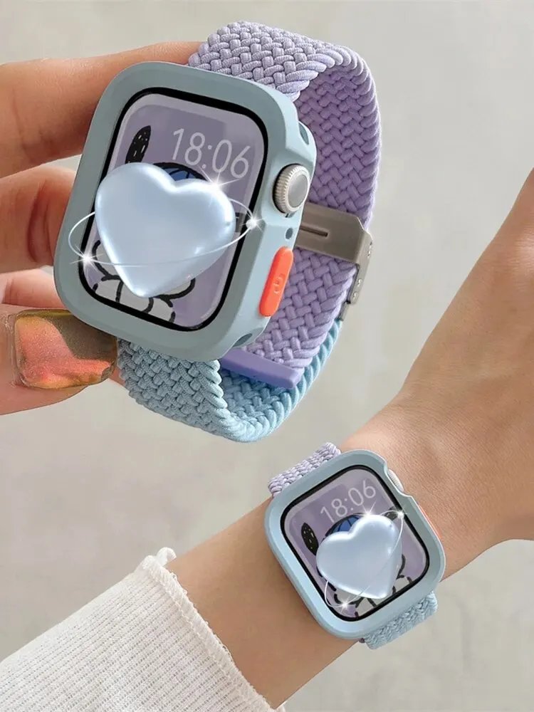 Soft Silicone Case For Apple Watch 9 8 7 6 SE 5 Sport Anti-drop Matte Cover For iwatch Ultra 49mm 41mm 40mm 44mm 45 mm