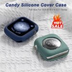 Silicone Cover For Apple Watch Case 10 42mm 46mm 44mm 40mm 45mm 41mm Accessories Bumper Shell Protector iWatch series SE 6 7 8 9