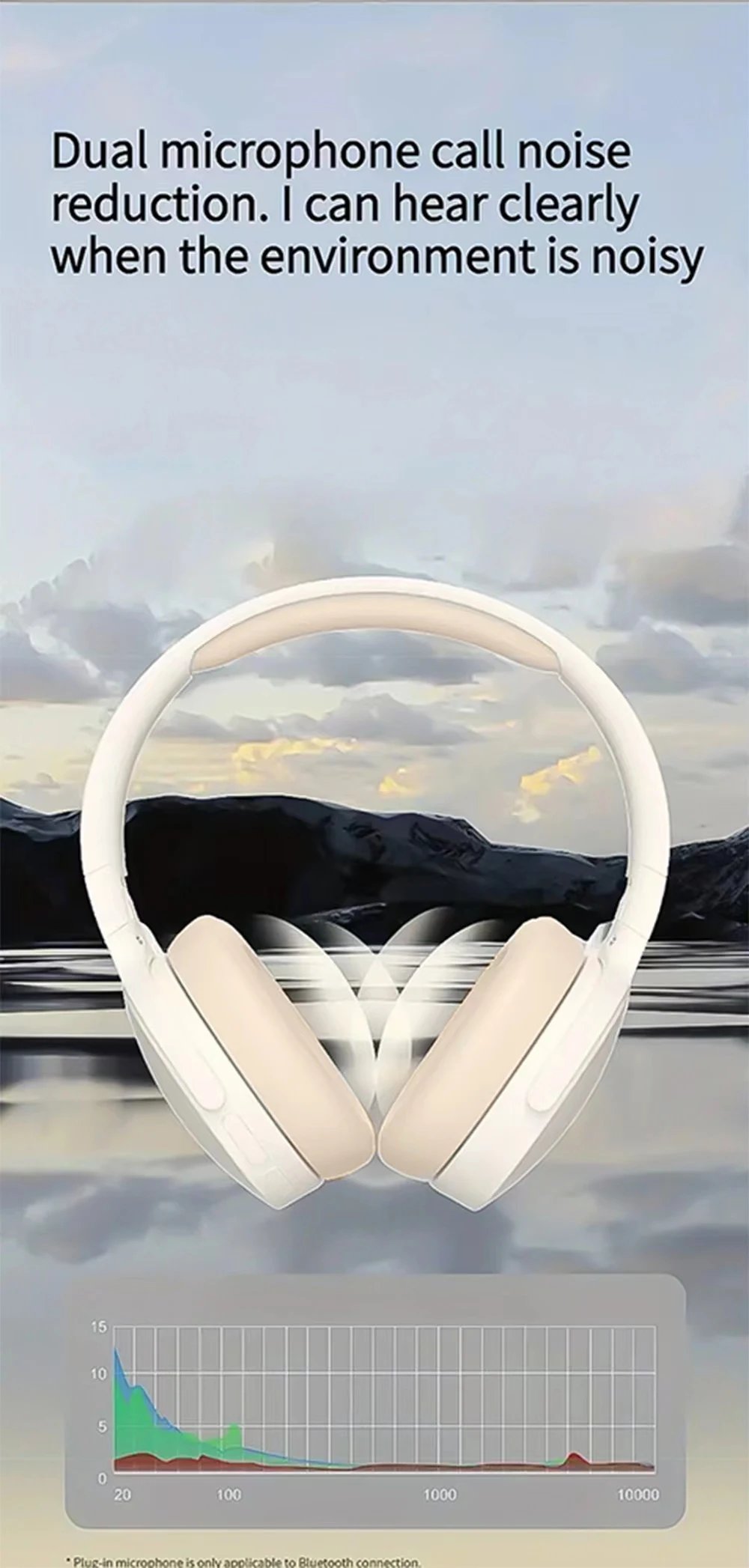 SONY P2961 Wireless Headphones Bluetooth Foldable 9D HIFI Stereo Sound Headset Long Battery Life Heavy Bass Earphone