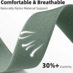 3 Pack Elastic Strap for Apple Watch Bands for Women 40mm 38mm 44mm 42mm 41mm 45mm Stretchy Wristband for Iwatch Series 9 8 7 6 - Image 4