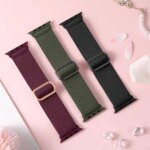 3 Pack Elastic Strap for Apple Watch Bands for Women 40mm 38mm 44mm 42mm 41mm 45mm Stretchy Wristband for Iwatch Series 9 8 7 6 - Image 6