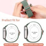 3 Pack Elastic Strap for Apple Watch Bands for Women 40mm 38mm 44mm 42mm 41mm 45mm Stretchy Wristband for Iwatch Series 9 8 7 6 - Image 3