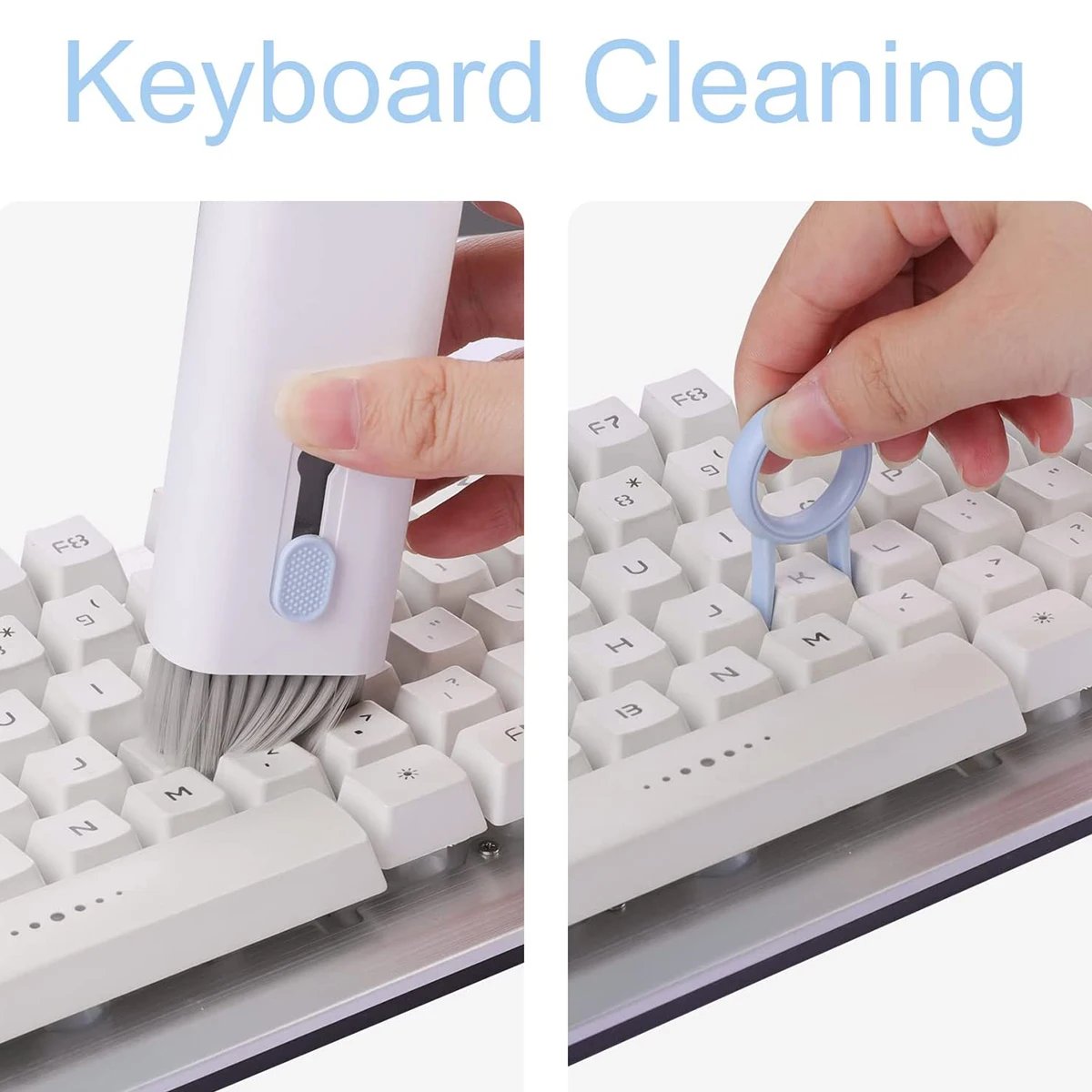 7-in-1 Computer Keyboard Cleaner Brush Kit Earphone Cleaning Pen For Headset Keyboard Cleaning Tools Cleaner Keycap Puller Kit 7-in-1 Computer Keyboard Cleaner Brush Kit Earphone Cleaning Pen For Headset Keyboard Cleaning Tools Cleaner Keycap Puller Kit