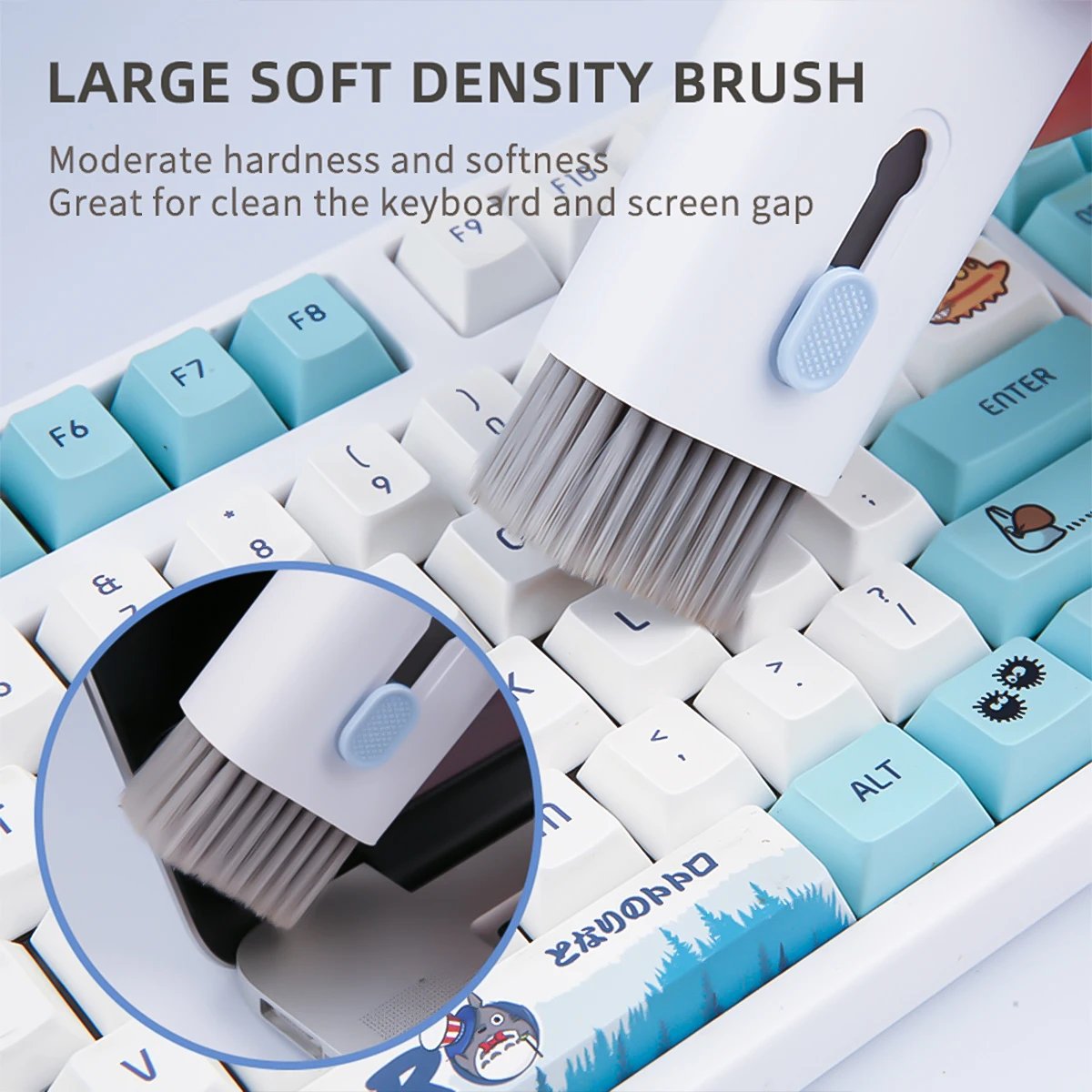 7-in-1 Computer Keyboard Cleaner Brush Kit Earphone Cleaning Pen For Headset Keyboard Cleaning Tools Cleaner Keycap Puller Kit 7-in-1 Computer Keyboard Cleaner Brush Kit Earphone Cleaning Pen For Headset Keyboard Cleaning Tools Cleaner Keycap Puller Kit