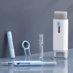 7-in-1 Computer Keyboard Cleaner Brush Kit Earphone Cleaning Pen For Headset Keyboard Cleaning Tools Cleaner Keycap Puller Kit - Image 2