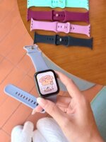 Silicone Strap For Apple Watch Band 44mm 40mm 49mm 45mm 41mm 38mm 42mm Correa Belt Bracelet IWatch Series 9 8 7 6 5 3 SE Ultra 2 - Image 2