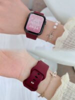 Silicone Strap For Apple Watch Band 44mm 40mm 49mm 45mm 41mm 38mm 42mm Correa Belt Bracelet IWatch Series 9 8 7 6 5 3 SE Ultra 2 - Image 3