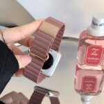Leather Magnetic Strap for Apple Watch 10 Ultra Band 46mm 42mm 49/44mm 40mm 41mm 45mm Women Loop Bracelet iWatch Series 9 8 SE 7 - Image 5