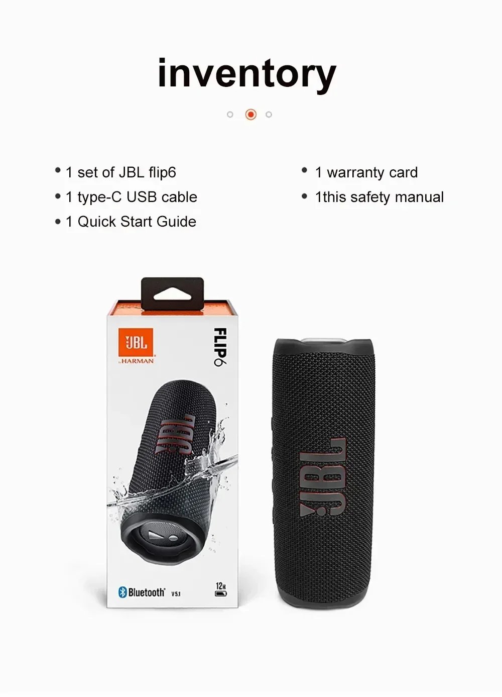 JBL FLIP 6 Wireless Bluetooth Speaker Portable IPX7 FLIP6 Waterproof Outdoor Stereo Bass Music Track Speaker Independent Tweeter JBL FLIP 6 Wireless Bluetooth Speaker Portable IPX7 FLIP6 Waterproof Outdoor Stereo Bass Music Track Speaker Independent Tweeter