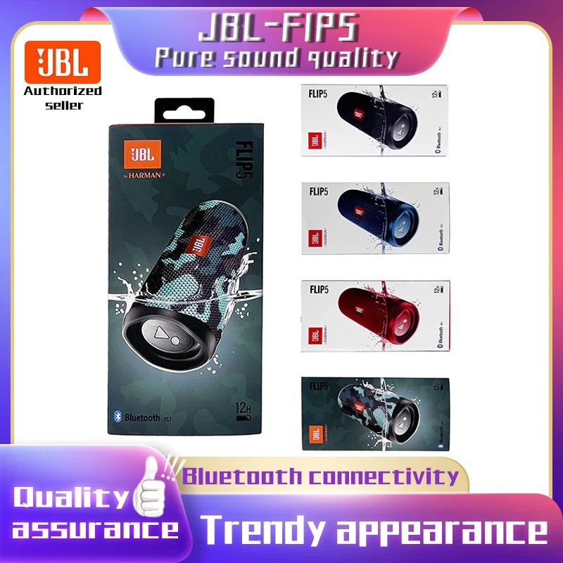 Original JBL FLIP 5 Bluetooth Speaker FLIP6 Portable IPX7 Waterproof Outdoor Stereo Bass Music Track Speaker Independent Tweeter Original JBL FLIP 5 Bluetooth Speaker FLIP6 Portable IPX7 Waterproof Outdoor Stereo Bass Music Track Speaker Independent Tweeter