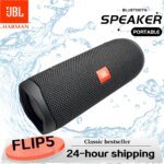 Original JBL FLIP 5 Bluetooth Speaker FLIP6 Portable IPX7 Waterproof Outdoor Stereo Bass Music Track Speaker Independent Tweeter