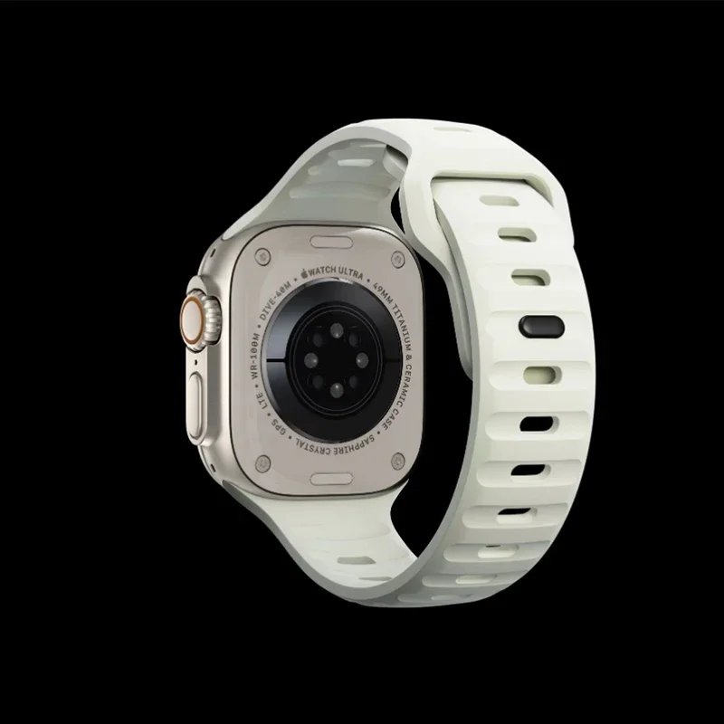 Strap for Apple Watch Band 46mm 44mm 45mm 41mm 40mm 38 42mm 49mm Silicone Luminous Glow Bracelet iWatch Ultra 10 9 8 SE 7 6 5 3 Strap for Apple Watch Band 46mm 44mm 45mm 41mm 40mm 38 42mm 49mm Silicone Luminous Glow Bracelet iWatch Ultra 10 9 8 SE 7 6 5 3