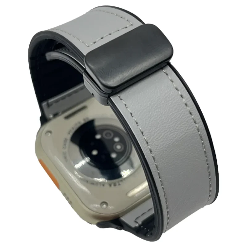 Leather Watch Bands For Apple Watch Starp 44mm 42 46 49 mm 45 41 38mm Bracelet iWatch Series 9 8 3 SE 6 7 10 Ultra Watch Strap Leather Watch Bands For Apple Watch Starp 44mm 42 46 49 mm 45 41 38mm Bracelet iWatch Series 9 8 3 SE 6 7 10 Ultra Watch Strap