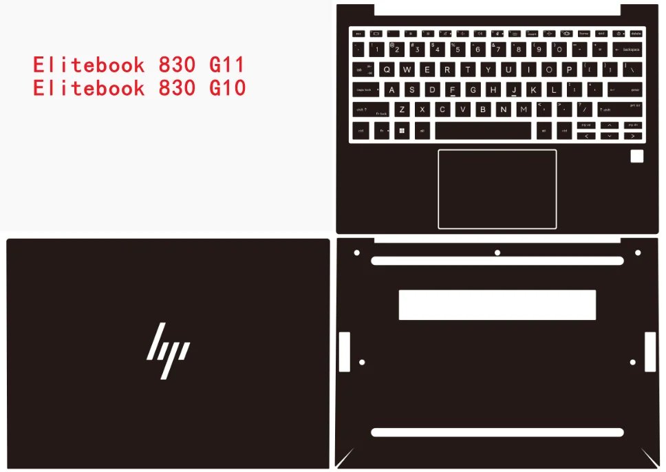 Laptop Vinyl Decal Cover Sticker Protector For HP Elitebook 830 G11 G10 G9 G8 G7 Elitebook 835 G11 G10 G9 G8 13 inch Full Body Laptop Vinyl Decal Cover Sticker Protector