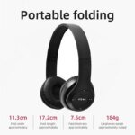 Handsfree Wireless Headphones Noise Canceling Headphone Earphone P47 headset Bluetooth HeadPhone for iPhone Huawei Samsung Redmi - Image 3