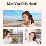 Best Colorful Earphones Wireless Bluetooth 5.3 Headsets Built-in Mp3 Player Foldable Sport Headphones Stereo Sound For Cellphone - Image 6