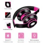 Best Colorful Earphones Wireless Bluetooth 5.3 Headsets Built-in Mp3 Player Foldable Sport Headphones Stereo Sound For Cellphone - Image 2