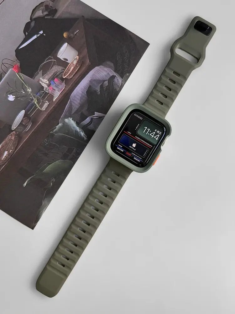 Tpu Case And Silicone Strap for Apple Watch Ultra2 S9 8 7 6 5 4 SE i Watch 49mm 45mm 44mm 41mm 40mm Protective Cover Bracelet Tpu Case And Silicone Strap for Apple Watch Ultra2 S9 8 7 6 5 4 SE i Watch 49mm 45mm 44mm 41mm 40mm Protective Cover Bracelet