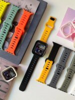 Tpu Case And Silicone Strap for Apple Watch Ultra2 S9 8 7 6 5 4 SE i Watch 49mm 45mm 44mm 41mm 40mm Protective Cover Bracelet - Image 2