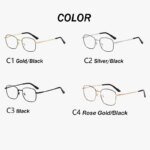Photochromic Sunglasses Brand Vintage Sun Glasses Anti Blue Light Women Men Square Glasses Frame Outdoors Sun Chameleon UV400 - Image 6