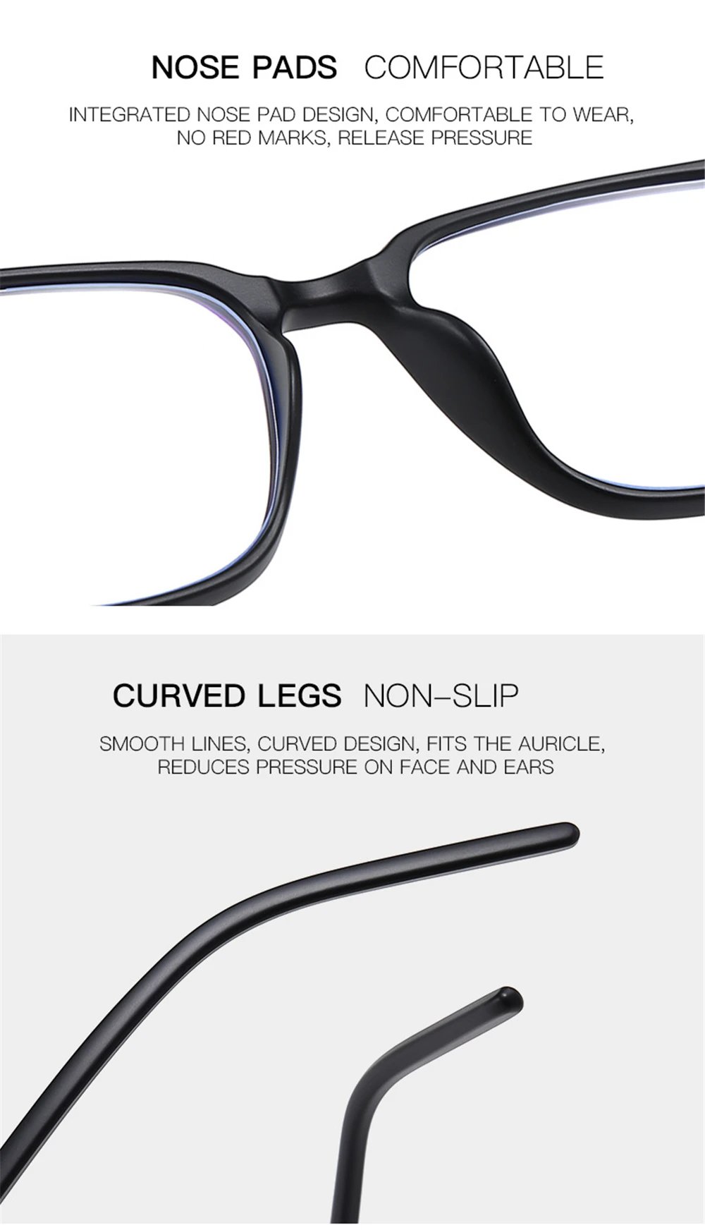 VIVIBEE 2026 Square Blue light Blocking Glasses Men TR90 Light Frame Anti Blue Ray Eyeglasses Women Classic Computer Eyewear VIVIBEE 2026 Square Blue light Blocking Glasses Men TR90 Light Frame Anti Blue Ray Eyeglasses Women Classic Computer Eyewear