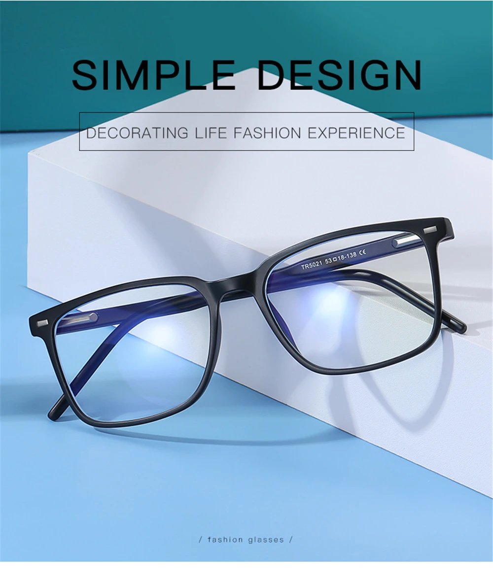 VIVIBEE 2026 Square Blue light Blocking Glasses Men TR90 Light Frame Anti Blue Ray Eyeglasses Women Classic Computer Eyewear VIVIBEE 2026 Square Blue light Blocking Glasses Men TR90 Light Frame Anti Blue Ray Eyeglasses Women Classic Computer Eyewear