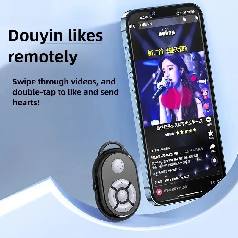 Hot! Universal Remote Control Selfie Stick Bluetooth Camera Controller Bluetooth Remote for IPhone Xiaomi IOS Android Phone