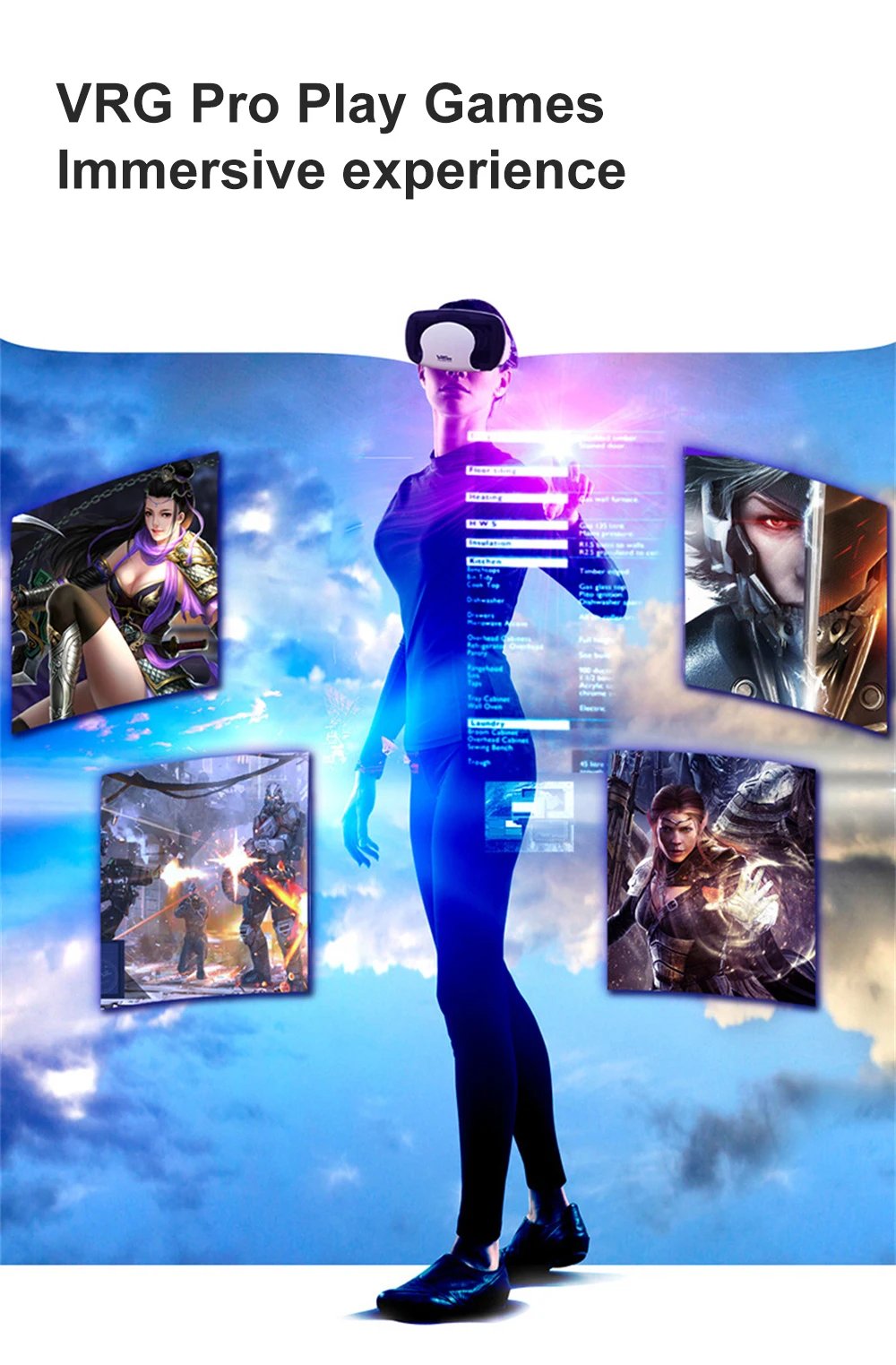 VR Shinecon Virtual Reality Glasses VR Glasses Stereo Helmet Headset With Remote Control 3D Virtual World For IOS Android New