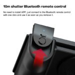 Smartphone Camera Shutter Grip Magnetic Bluetooth Camera Handle For Cell Phones Photo Bracket Anti-shake Selfie Remote Control - Image 3