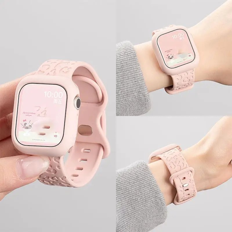 Candy Silicone Case+Strap For Apple Watch Series 11 10 9 8 7 49mm 46mm 45mm 41mm SE 3 6 5 4 44mm 42mm 40mm iWatch Ultra 3 49mm
