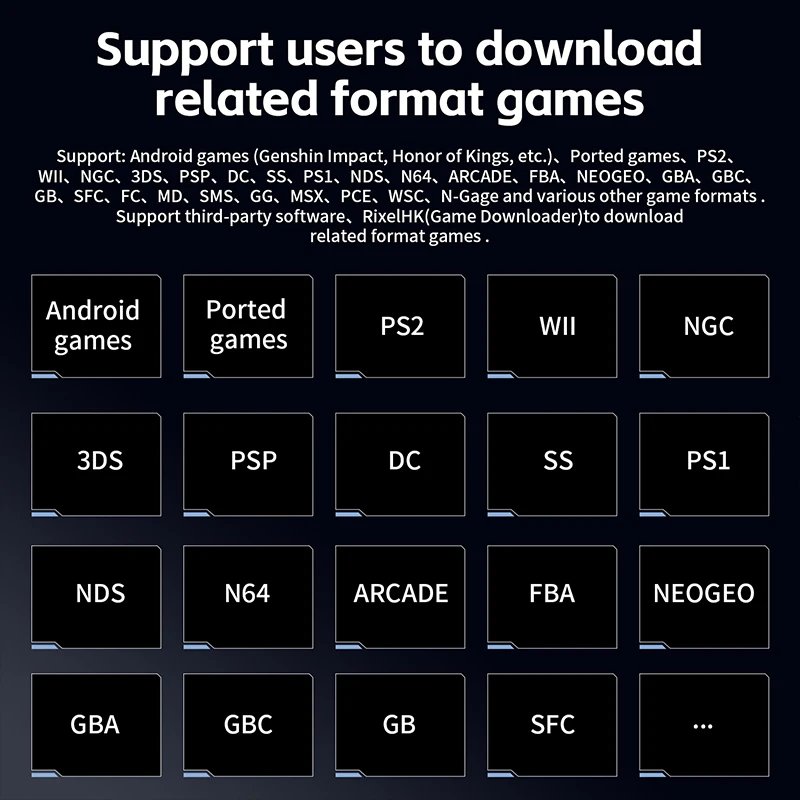 RG VITA / RGVITA Pro Handheld Game Console 5.46'' IPS Touchscreen 5000mAh Video Gaming Player Supports AI Streaming