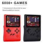 GB300 Portable Handheld Game Player 3.0 inch Screen TV Video Game Console AV Output Retro Game Console Built-in 8G 6000+ Games - Image 3