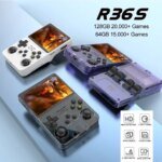 Open Source R36S Retro Handheld Video Game Console Linux System 3.5 Inch IPS Screen Portable Pocket Video Player 64GB 128G Games - Image 6