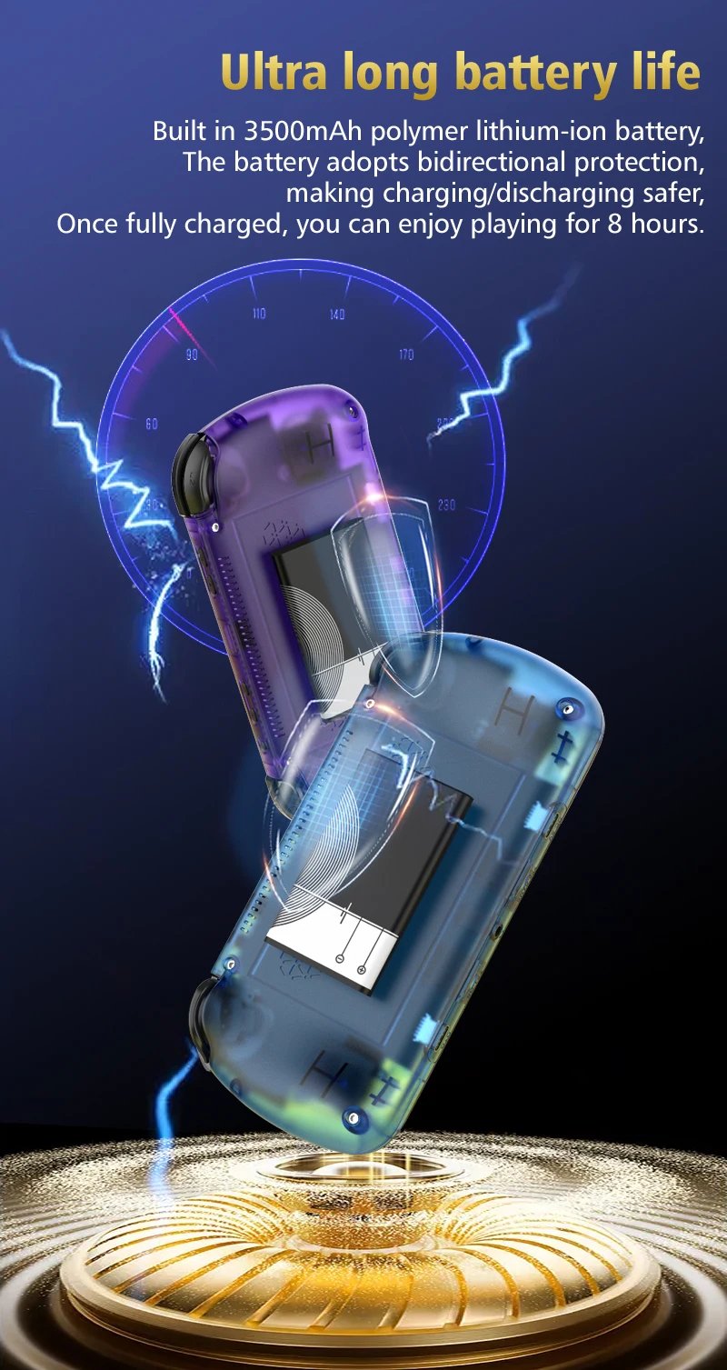 R36H Pro Max Retro Handheld Game Console with WIFI 4.2-Inch HD IPS Screen Video Game Console Portable Gaming Player Boys Gift