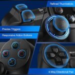 Wireless Controller Support Bluetooth Wireless Gamepad Dual joystick six-axis PC Joystick For PS3 PC - Image 6