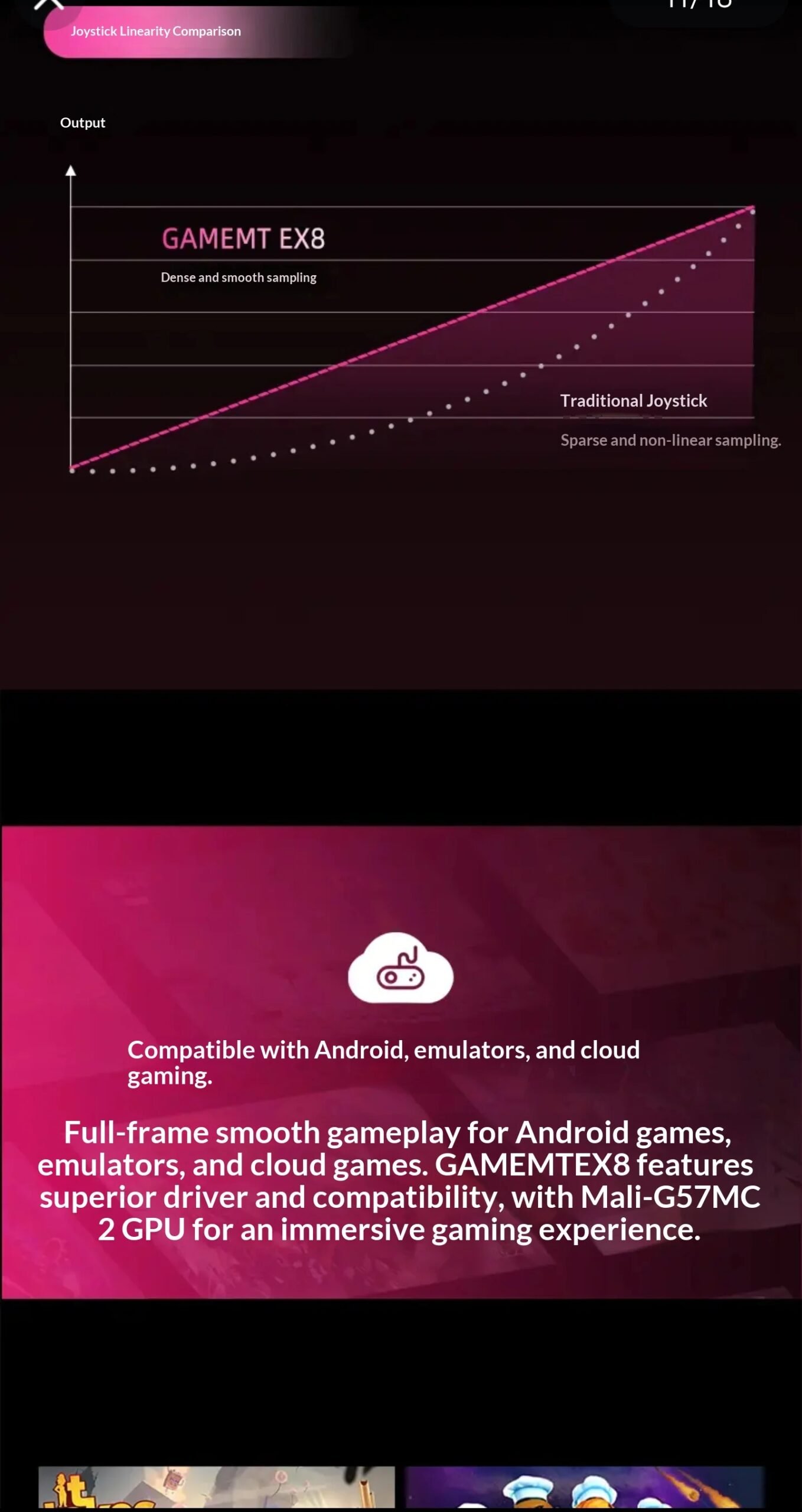 GameMT EX8 Game Console TMR Joystick Open Source 4.88”1620 * 1080 HFD Glass Screen Retro Handheld Game Consoles Portable Gifts