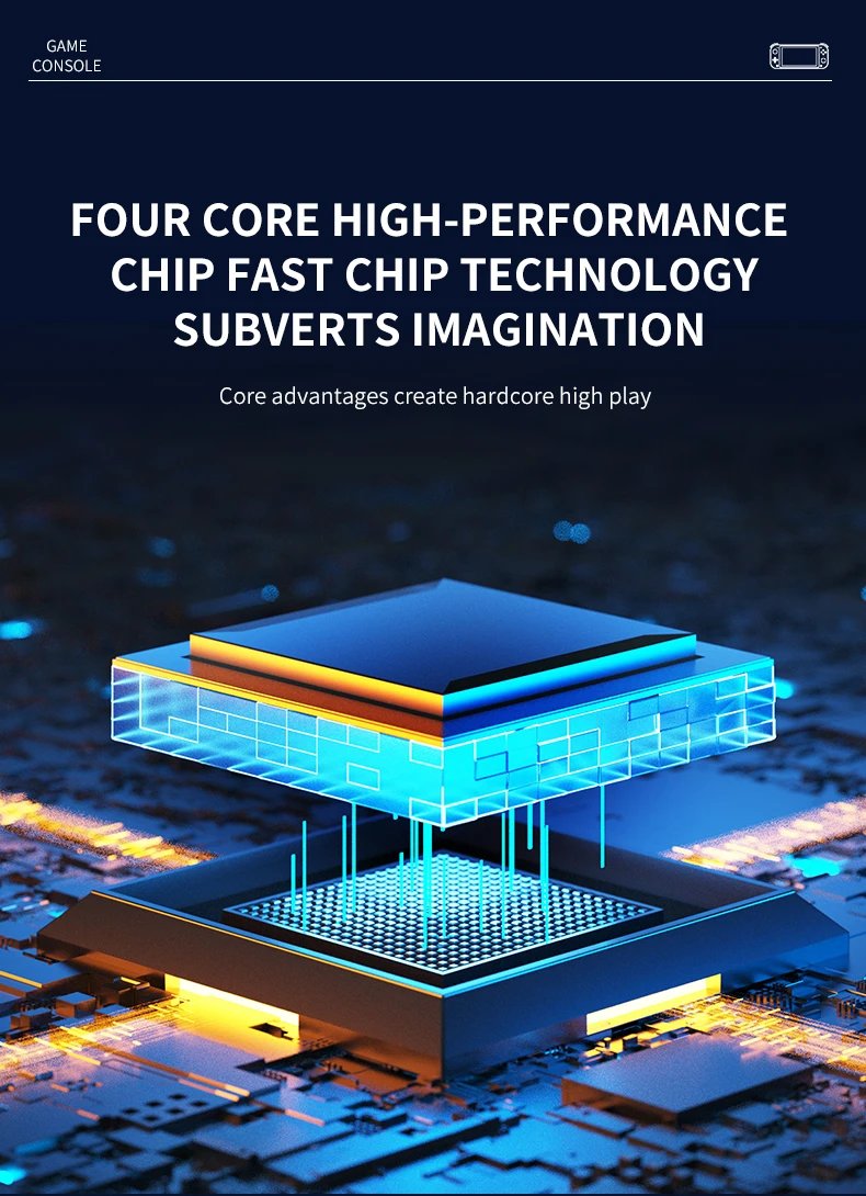 G90 Handhled Video Gaming Console 7 Inch Screen 64GB/128GB Retro TV Game Player Suitable for PSP/PS1 Support 30+ Simulators Gift