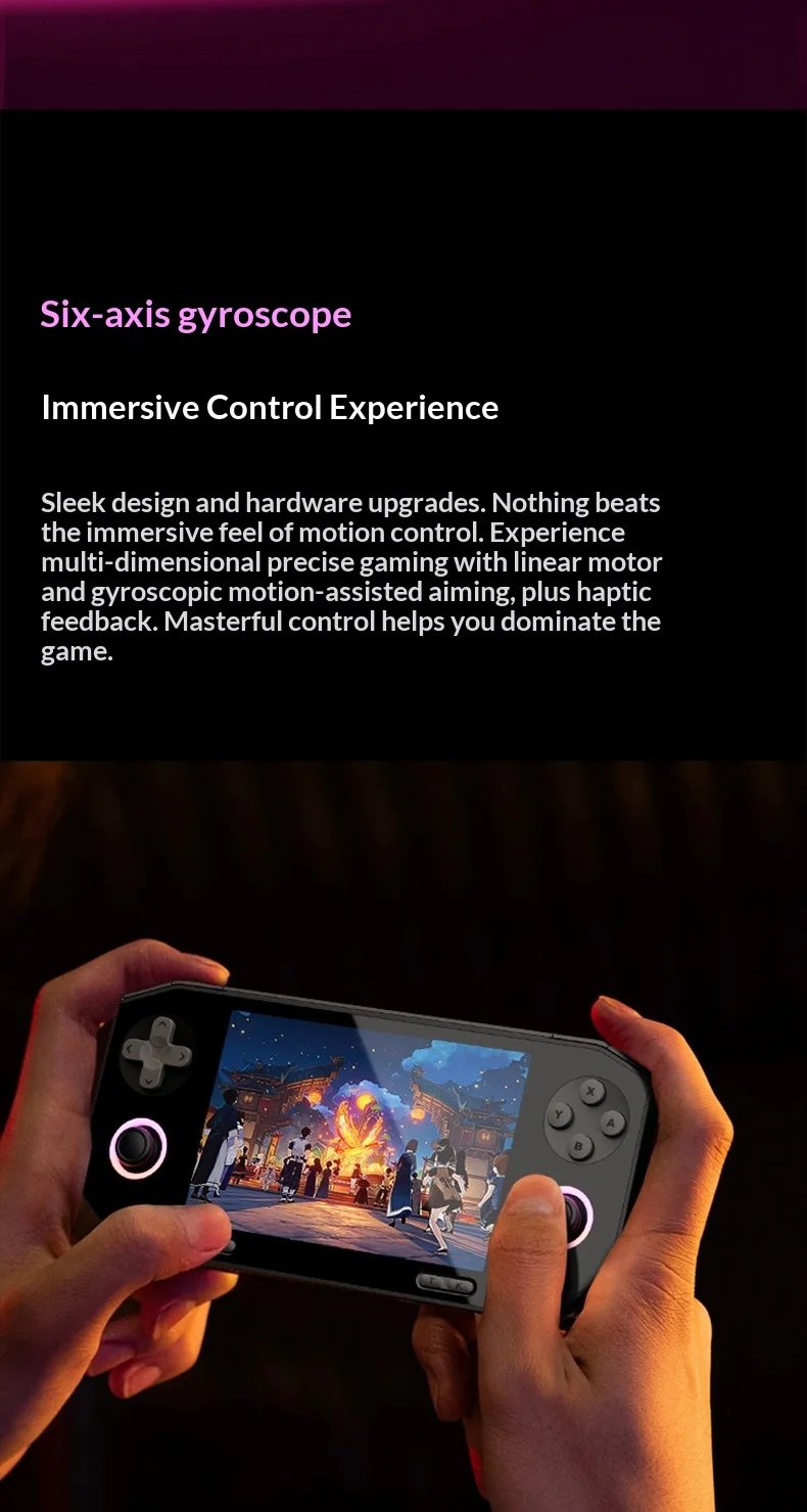 2026 new GameMT EX8 Android Handheld Game Console 4.88 Inch 1080P HD Touchscreen 6GB 128GB 5000mAh Battery Game Console