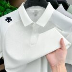 men's new summer brand short sleeves seamless polo shirt lapel printing high quality patchwork t-shirt leisure sports men's wear