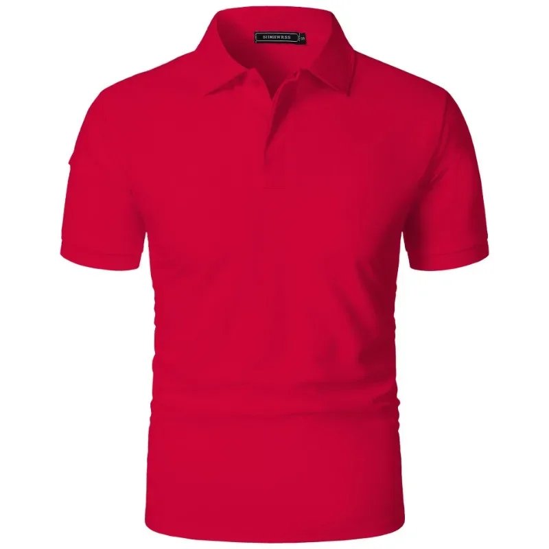 New Mens Short Sleeve T Shirt Sports Tennis Polo Shirt Summer Oversized Breathable Shirts Button Moisture-Wicking Streetwear New Mens Short Sleeve T Shirt Sports Tennis Polo Shirt Summer Oversized Breathable Shirts Button Moisture-Wicking Streetwear