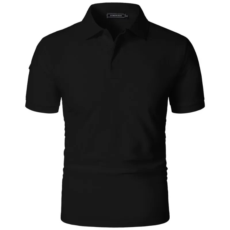 New Mens Short Sleeve T Shirt Sports Tennis Polo Shirt Summer Oversized Breathable Shirts Button Moisture-Wicking Streetwear New Mens Short Sleeve T Shirt Sports Tennis Polo Shirt Summer Oversized Breathable Shirts Button Moisture-Wicking Streetwear