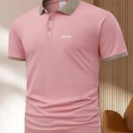 European men's polo shirt, summer fashion, breathable cotton short sleeved T-shirt, casual business workwear (s-2XL)