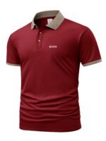 European men's polo shirt, summer fashion, breathable cotton short sleeved T-shirt, casual business workwear (s-2XL) - Image 6