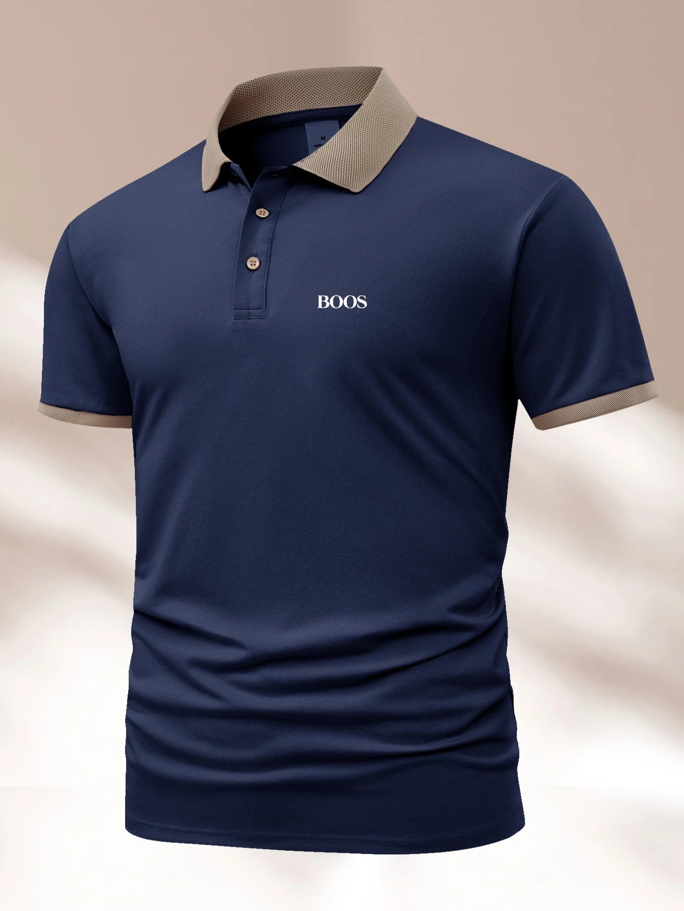 European men's polo shirt, summer fashion, breathable cotton short sleeved T-shirt, casual business workwear (s-2XL) European men's polo shirt, summer fashion, breathable cotton short sleeved T-shirt, casual business workwear (s-2XL)