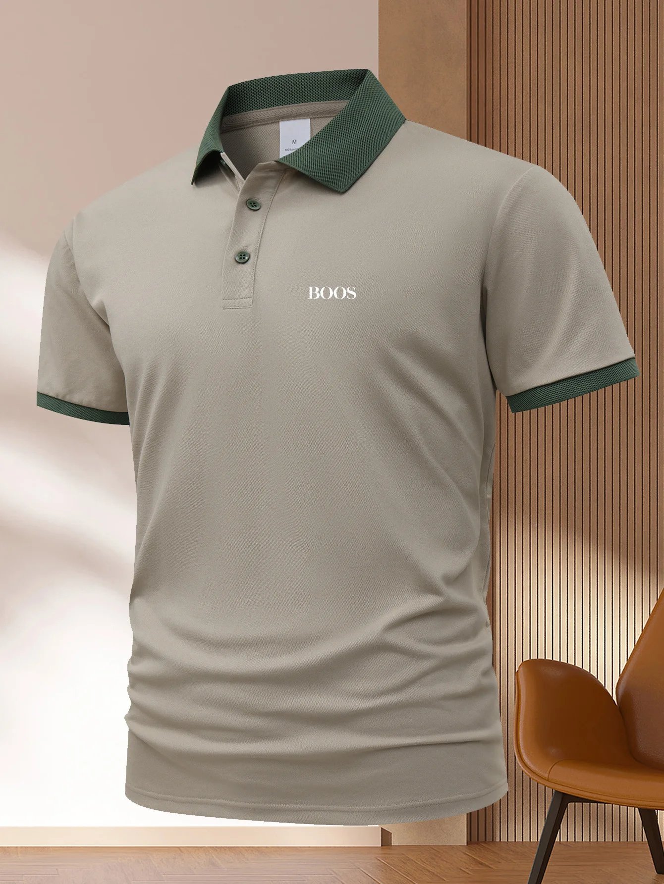 European men's polo shirt, summer fashion, breathable cotton short sleeved T-shirt, casual business workwear (s-2XL) European men's polo shirt, summer fashion, breathable cotton short sleeved T-shirt, casual business workwear (s-2XL)