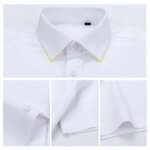 Premium Men's Ultra-Stretch Shirt - High-Quality Silky Business Formal Long-Sleeve Shirt for Social and Casual Wear - Image 5